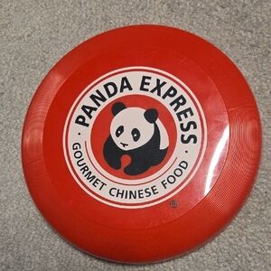 Panda Express Red Frisbee